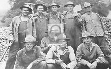 Workers With Hats & Shovels Occupational 8x10 Reprint picture