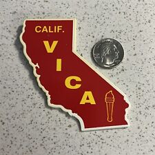 California VICA Valley Industry & Commerce Association Pinback Button #45398 picture