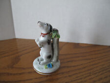 Antique German Porcelain ELFINWARE Cute Dalmatian Dog Figurine picture