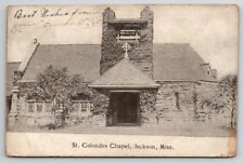 St. Colondes Chapel Jackson Mississippi c1907 Postcard E25 picture