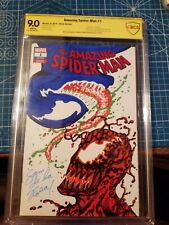 Amazing Spider-Man 1 CBCS 9.0 Marvel Comics Custom Cover signed Sam De La Rosa picture