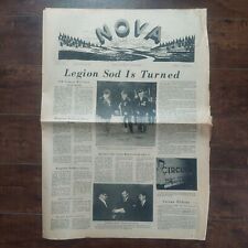 Vintage 1974 NOVA Newspaper Middleton Nova Scotia Canada picture