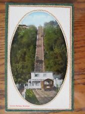 Vintage Postcard Incline Railway Montreal Quebec Canada Embossed picture