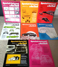 1970 1971 Vintage Hemmings Special Interest Autos Car Magazine Lot Of 8 #1 Issue picture