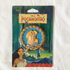 DISNEY Vintage Collectible From Pocahontas John Smith Circular Magnet - NEW picture