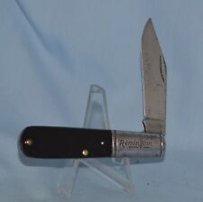 RARE VINTAGE REMINGTON BLACK BONE BARLOW KNIFE 1933-35 NO CASE /BOX picture