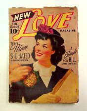 New Love Magazine Pulp Apr 1942 Vol. 4 #1 VG- 3.5 picture