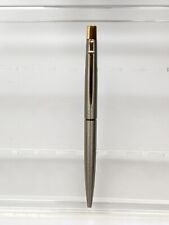 Vtg Steel GT CARAN d'ACHE CdA MADISON Ballpoint Pen - Needs Refill - Larger Pen picture