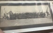 WW1 Military photo 10” X 20” Field Remount Squadron, Merry Christmas 1918 picture