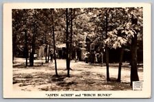 RPPC NEW JERSEY NJ Aspen Acres and Birch Bunks Methodist Conference Postcard picture