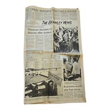 October 1979 The Brawley News Newspaper Imperial County Earthquake Disaster picture