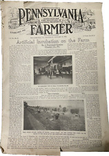 1916 Pennsylvania Farmer Newspaper Vol 39 No 2 Antique advertising Mogul Tractor picture