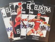Elektra Saga #1 #2 #3 #4 Complete Daredevil #168 1st Appearance Elektra Miller picture