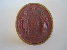 Great Seal Britain Medio Praestantius Great Britain Antique Roman Soldier Priest picture