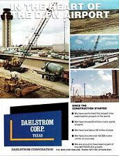 Dahlstrom Corp Dallas 1973 Print Advertisement DFW Airport TX picture