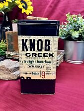 Knob Creek Small Batch KY Straight Bourbon Whiskey Empty Collectors Tin 750 ML picture