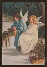 ANGEL CHRISTMAS Holidays Vintage Postcard CPSM #PAH585.U picture