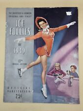 Ice Follies Of 1949 13th Annual Edition Official Publication Show Program picture