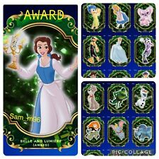 Topps Disney Collect 2024 Tier 7 Series 1 Gemstone Full Set + AWARD DIGITAL picture