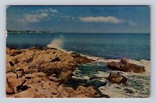 Gloucester MA- Massachusetts, Bass Rocks, Antique, Vintage c1953 Postcard picture