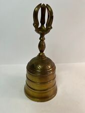 Buddhist Temple Ritual Bell Varja Bells of Sarna India 192P 3 1/8