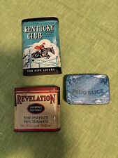 Lot of 3 Vintage Tobacco Tins picture