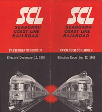 1969 Seaboard Air Line Railroad Streamliner Time Tables picture