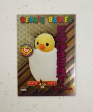 ty Beanie Babies Eggbert The Chick Holo Trading Card 2nd Edition Series 3 1999  picture