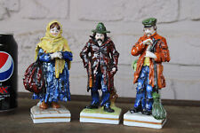 German scheibe alsbach marked porcelain clochard family statue figurines picture