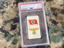 National Flags & Arms GERMANY Tobacco Card John Player 19/50 PSA 8 NM MT 1936 picture