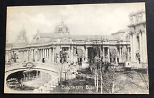 1904 St Louis Lewis & Clark exposition electricity building postcard picture