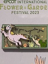 Figment 2023 Epcot Flower And Garden Festival LR Pin Let Your Imagination Grow picture