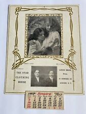 1912 The Star Clothing House Louis Bros. Advertising Calandar Auburn NY picture