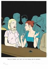 Adrian Tomine (1974) - signed & numbered print s/n (Optic Nerve, Shortcomings) picture