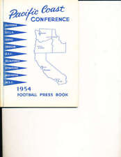 1954  Pacific Coast Conference Football Fall press guide CFBmg27 picture