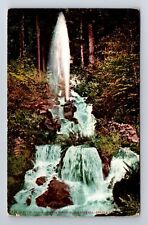 Shasta Springs CA-California, Crystal Falls Shasta Route Vintage c1909 Postcard picture