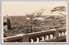 RPPC Depoe Bay Oregon Waves c1930 Real Photo Postcard picture