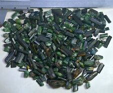 330 GM Full Terminated Transparent Natural Green VIVIANITE Crystals Lot Pakistan picture