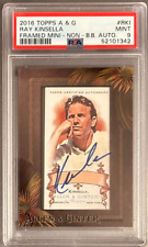 2016 Topps Allen & Ginter Kevin Costner Framed Mini Auto/Autograph PSA 9 SSP picture