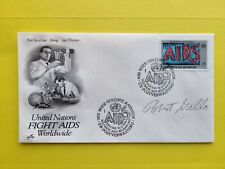 Robert Gallo HIV/AIDS Researcher Discovered AIDS Virus Signed, Autographed FDC picture