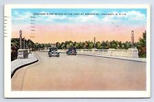 Postcard Congaree River Bridge Foot Of Gervais St. Columbia South Carolina picture