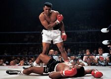 1965 Muhammad Ali vs Sonny Liston PHOTO Title Fight Boxing Print 5x7 Pic picture