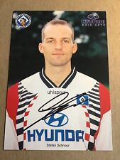 Stefan Schnoor, Germany 🇩🇪 Hamburger SV 1996/97 hand signed picture