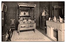 ANTQ The Mortuary Chamber Of Victor Hugo, Paris, France Postcard  picture