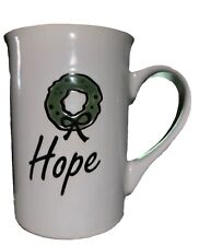 Divinity Hope Coffee Cup Mug Romans 15:13 Wreath picture