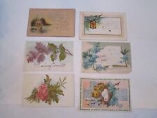  (36) VINTAGE POSTCARDS - EARLY 1900'S - GREETING CARDS - LOT 2 - TUB BBK picture