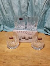 4 Marquis By Waterford Crystal 