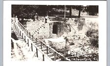 THE CAVE belle fountain ontario ca real photo postcards rppc canada picture