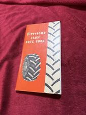 Vintage 1951 Firestone Farm Tire Notebook, Kosters Repair in Sioux Center, IA. picture