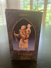 Vintage Fontanini Heirloom Nativity Collection, Miriam With Lamb. Original Box  picture